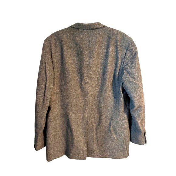 Vintage Union Made Gray Camel Hair Blazer Jacket Santa Fe Clothing Sport Coat - Picture 3 of 11